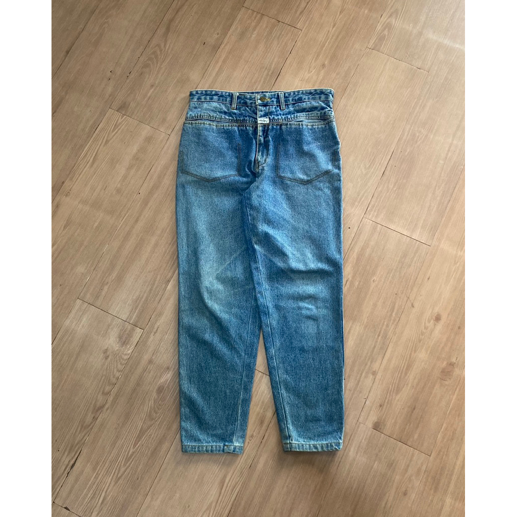 MFG MARITHE FRANCOIS GIRBAUD DENIM BAGGY ANKLE PANT