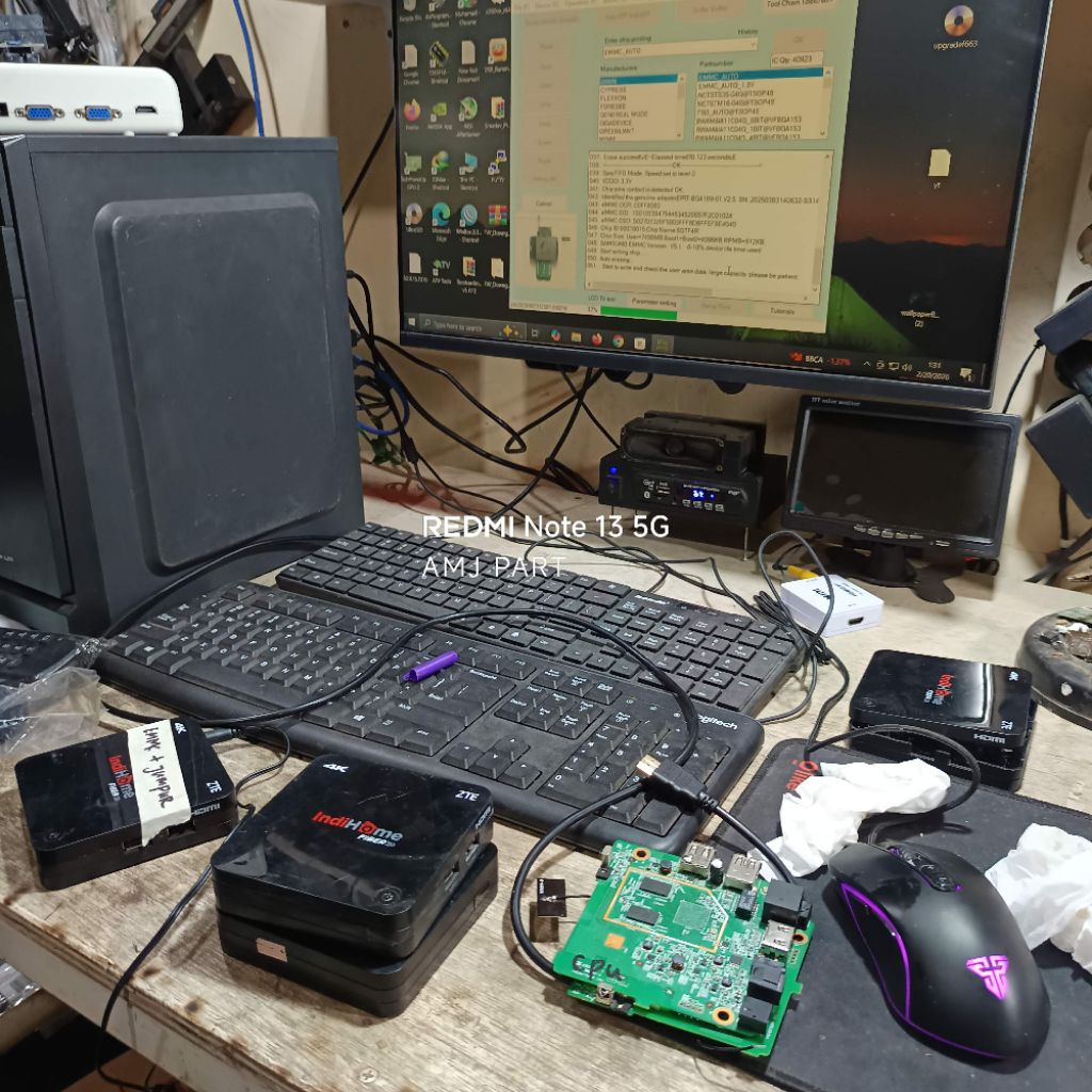 JASA SERVIS STB V5 RUSAK EMMC