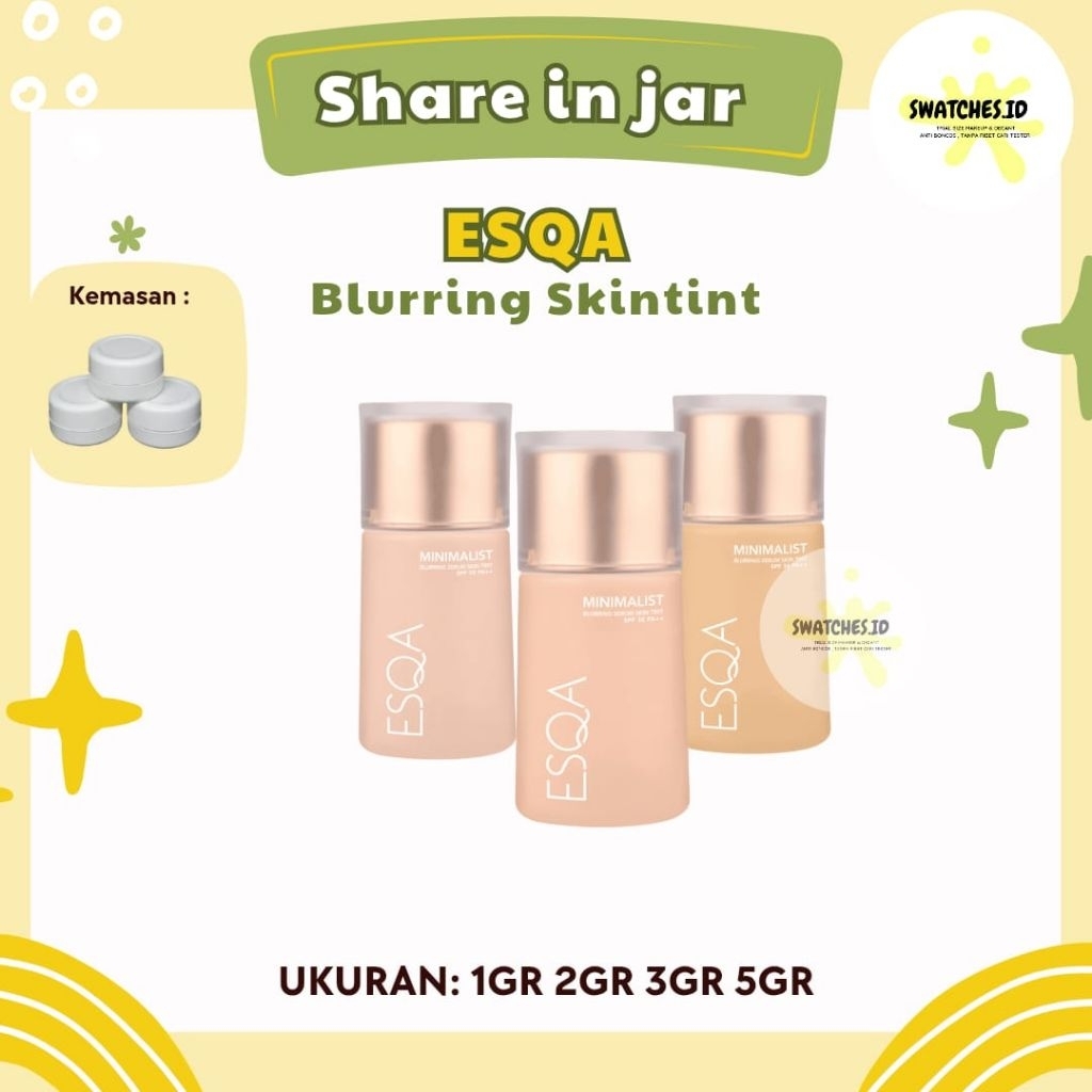 [SHARE IN JAR] ESQA Minimalist Blurrimg Skintint