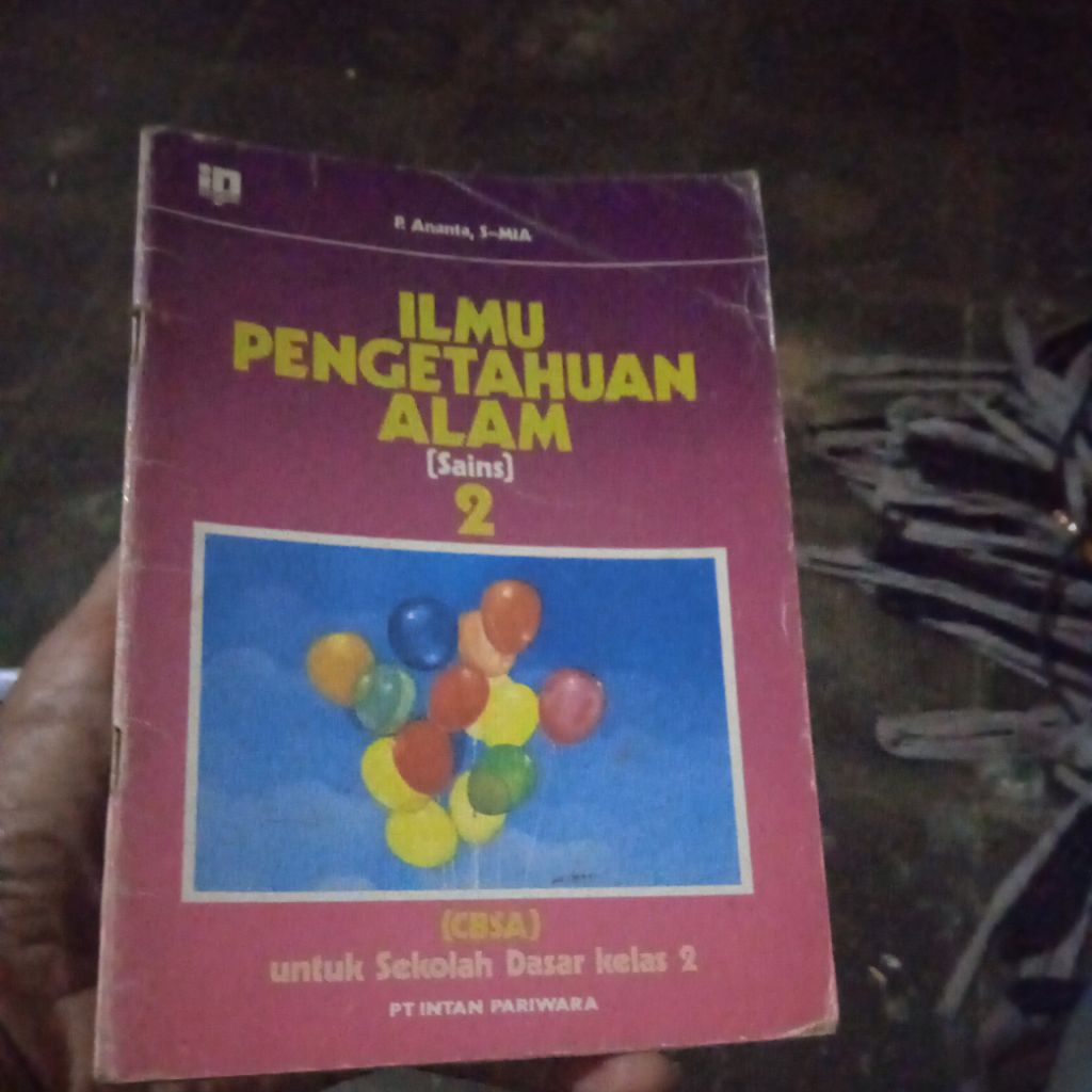 buku Ilmu Pengetahuan Alam 2, cbsa, Untuk SD kelas 2, buku original jadul