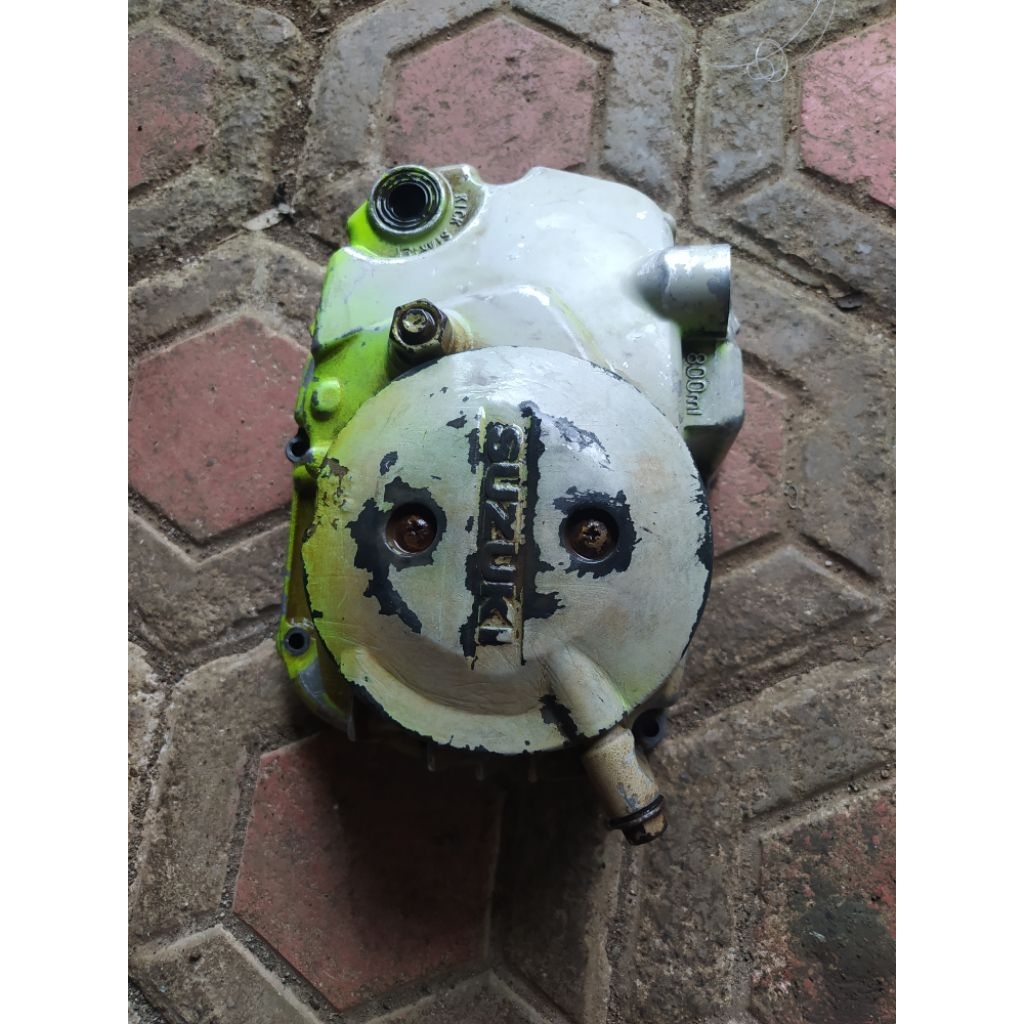 blok oli blok kanan Suzuki smash old smash 110