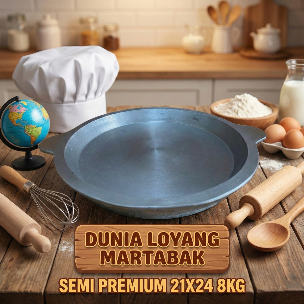 Loyang Martabak Manis Baja Cor Tebal Terlengkap - Dunia Loyang Martabak