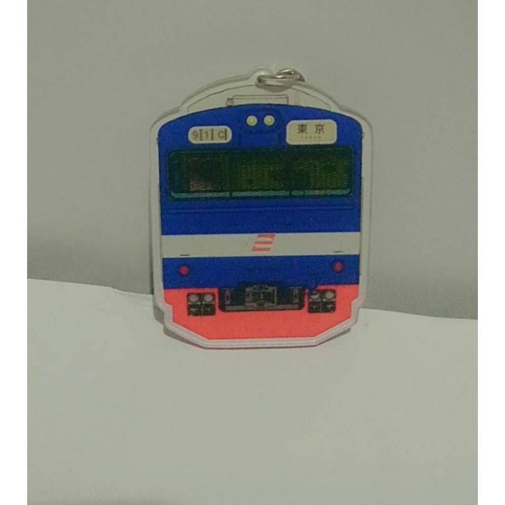 Gantungan kunci KRL jr103 biru