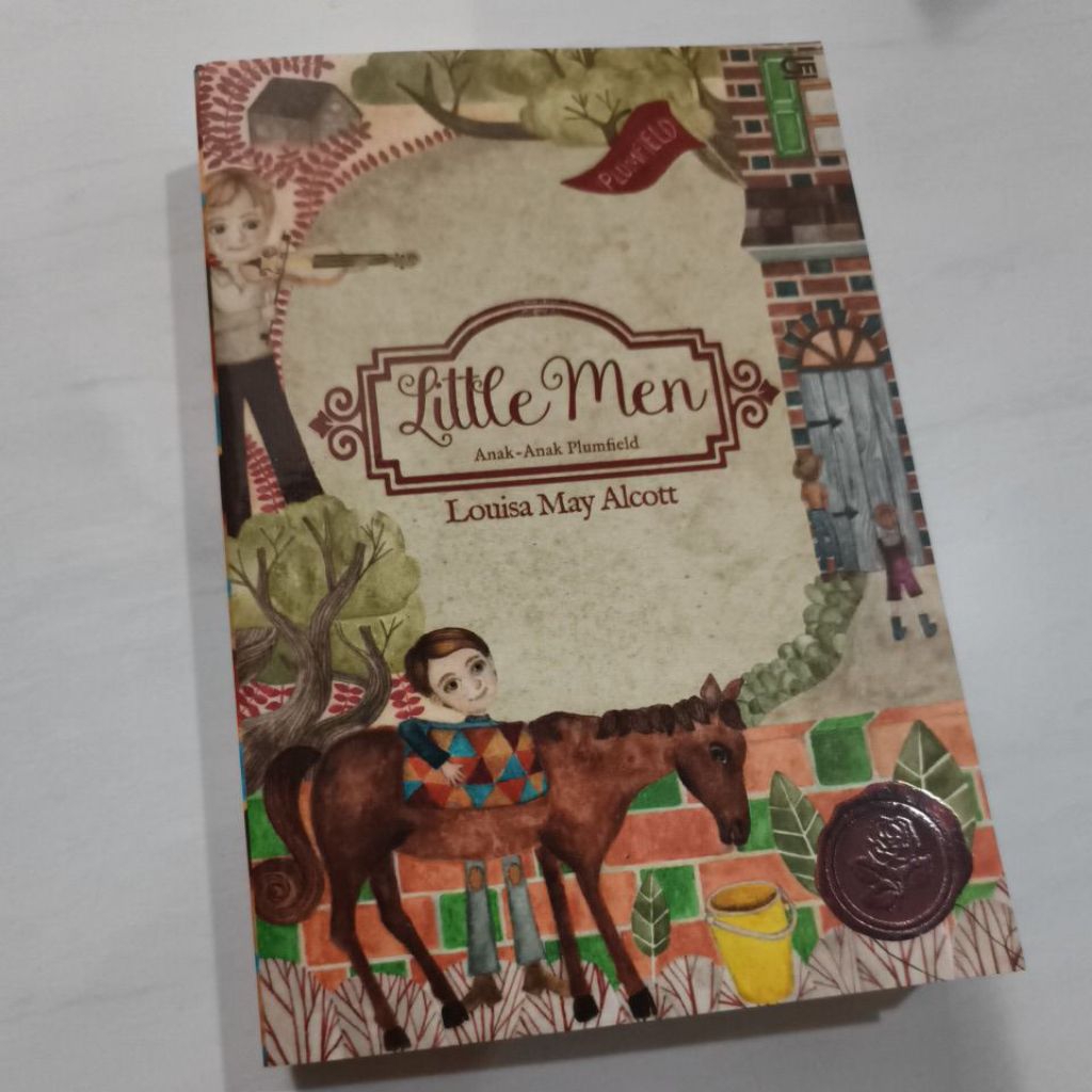 Novel Klasik Little Men prelove Louisa May Alcott ori terjemahan