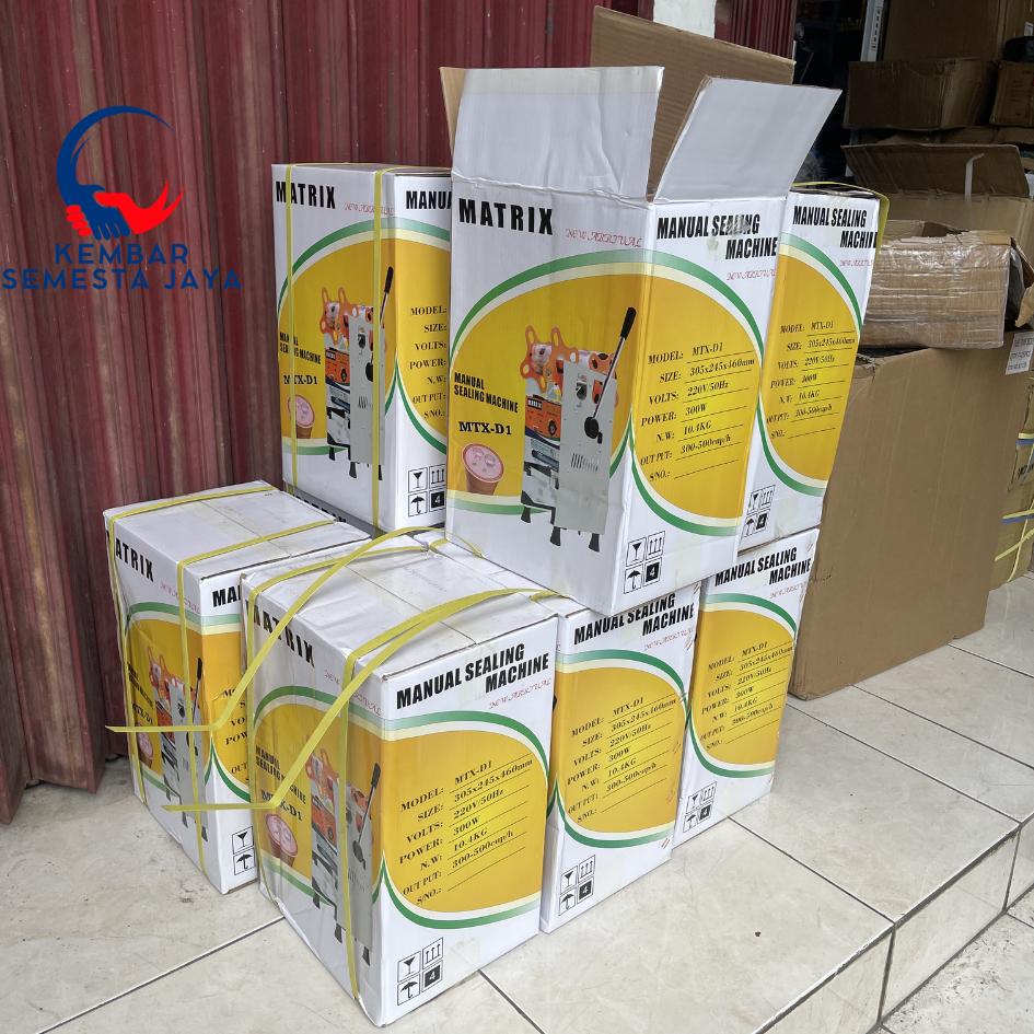 MATRIX ETON ET-D1 Cup Sealer Manual Alat Press Gelas Plastik ET D1 12 - 22 OZ Cup Jumbo Besar Cupsea