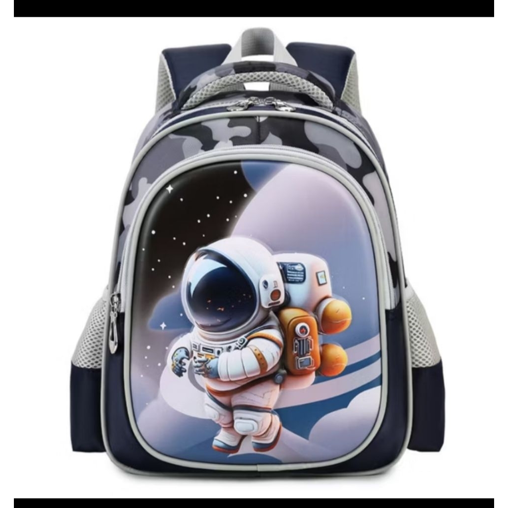 Tas ransel astronot anak backpack astronot anak tas ransel anak motif astronot import