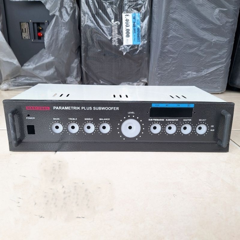 BOX AMPLIFIER NASIONAL 205+USB