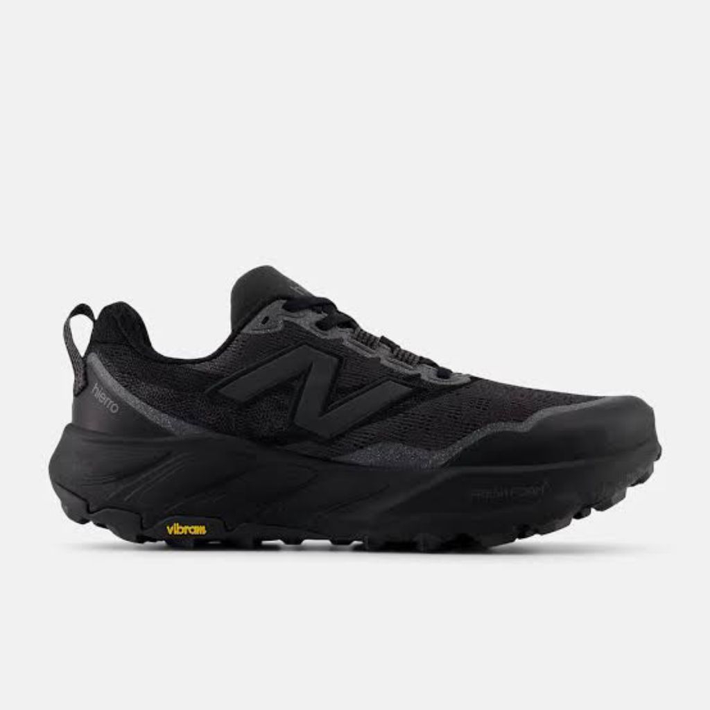 Sepatu Lari Gunung / Trail Run - Nb Fresh Foam X Hierro V9 Black / Green / Mocha - Trail Running Vib
