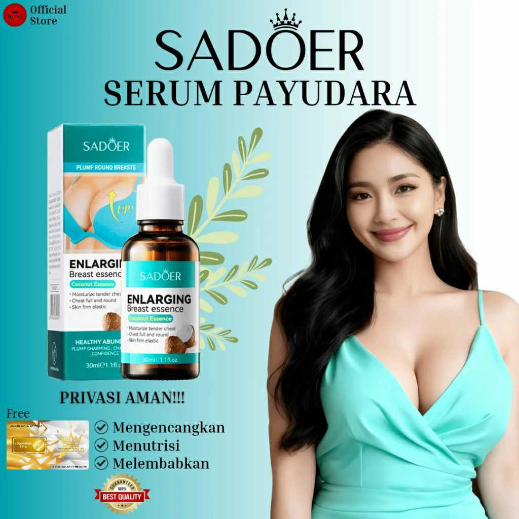 SADOER Breast Enhancement Massage Essential Oil Breast Enlargement Enhancer Effective Full Elasticit