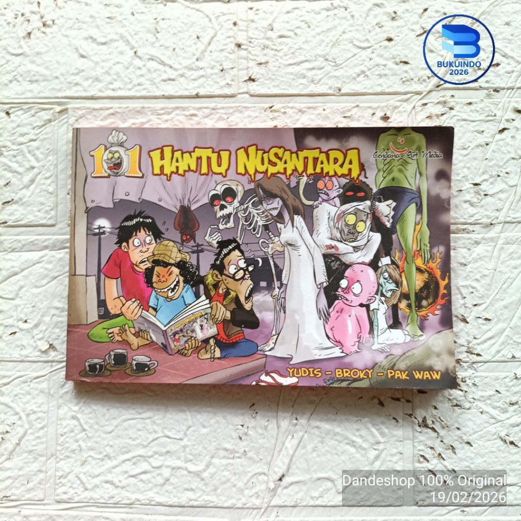 101 Hantu Nusantara - Komik oleh Yudis, Broky, Pak Waw CENDANA ART MEDIA - Buku Bekas Preloved