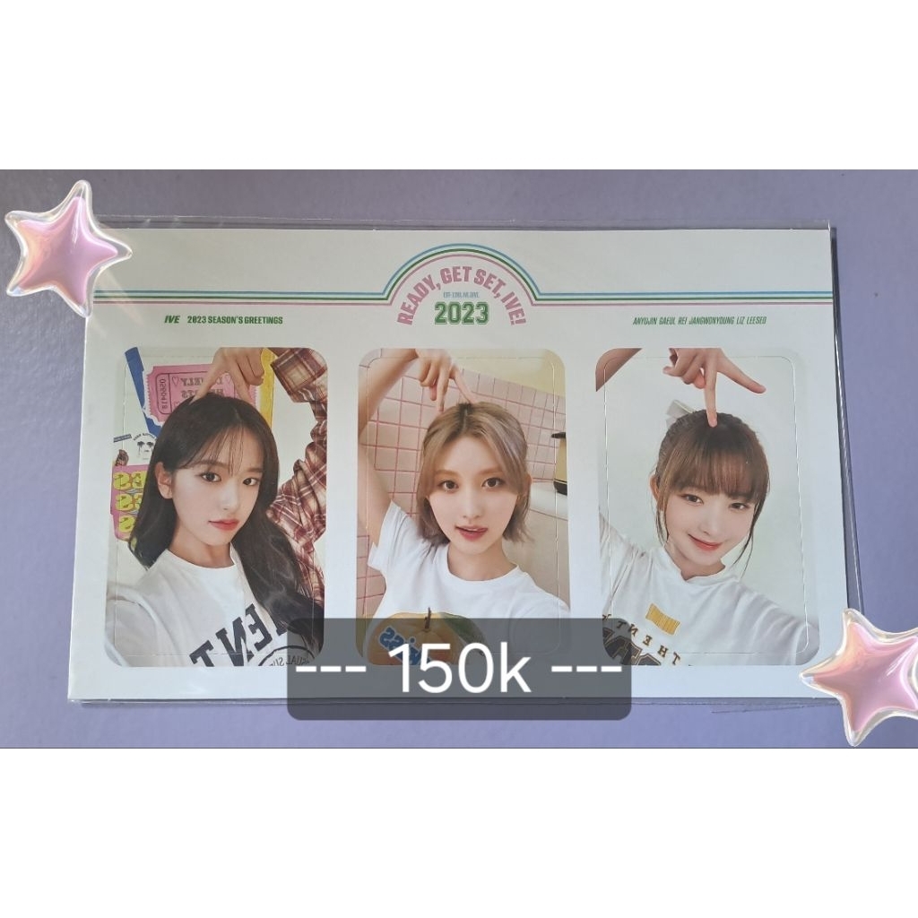 Photocard IVE POB Season's Greetings 2023