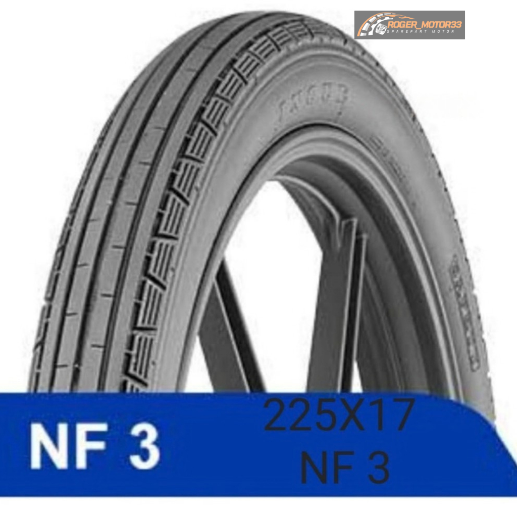 BAN LUAR IRC 225 RING 17 225x17 NF3 NF 3 IRC TIRE BUNGA LURUS
