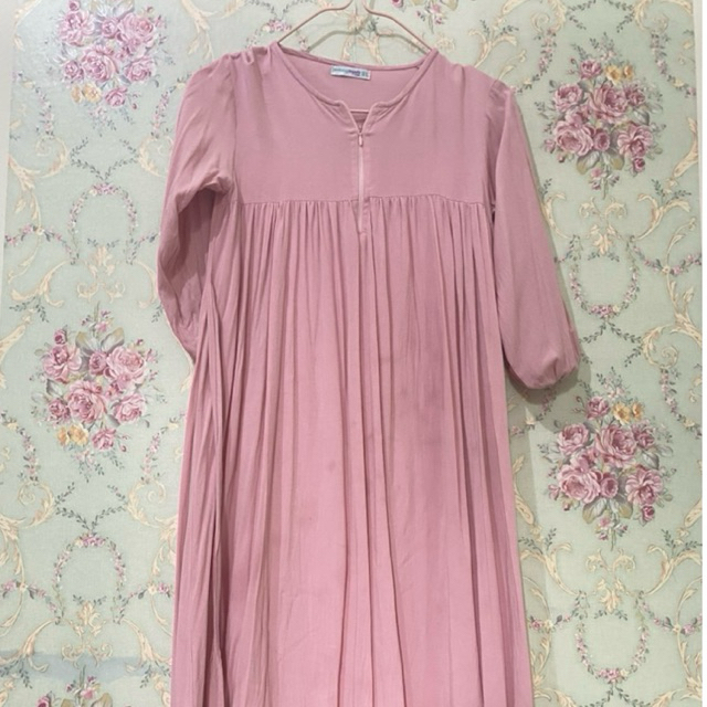 Preloved Gamis Dress Anak Perempuan Pelangi Hijab