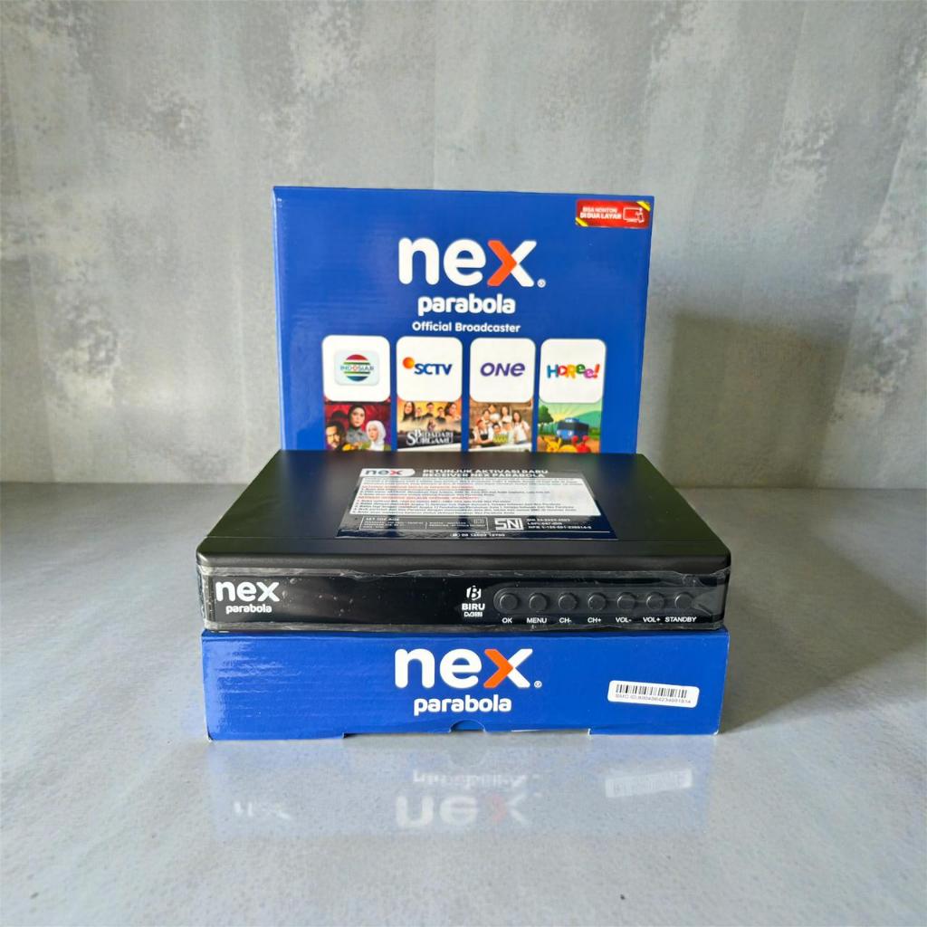RECEIVER NEX PARABOLA BIRU