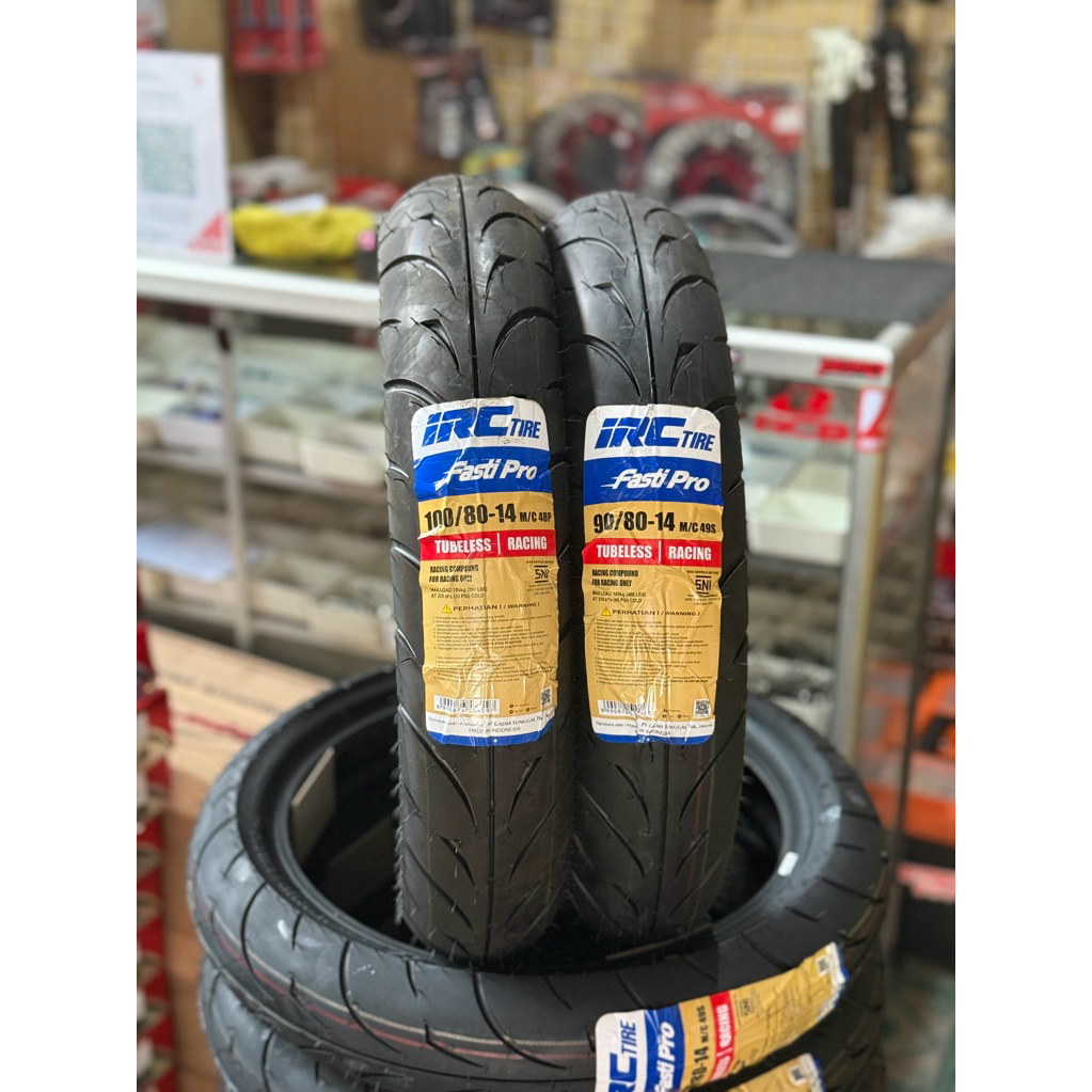 Ban IRC Fasti Pro Ring 14 Soft Compound 90/80-14 100/80-14
