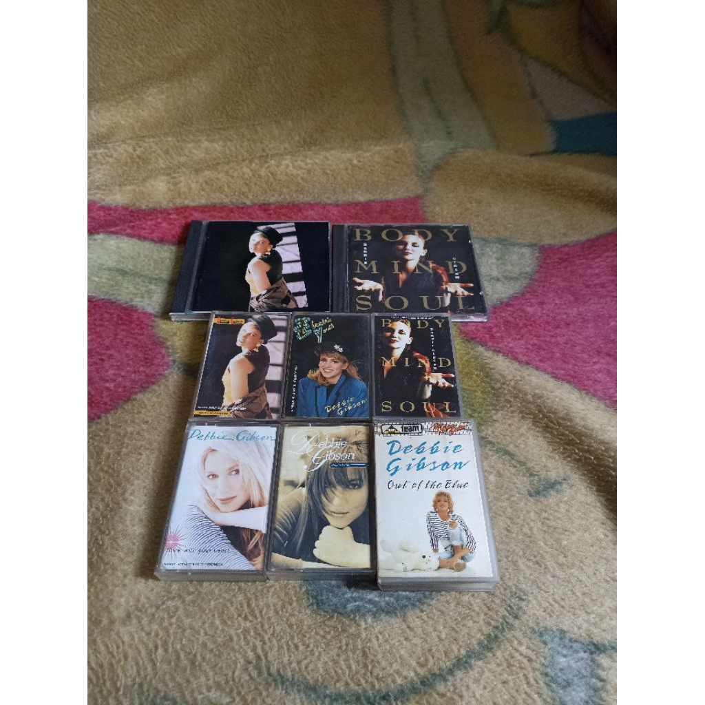 Varian Debbie Gibson Cd Import/Usa Kaset Lokal Lawas Original