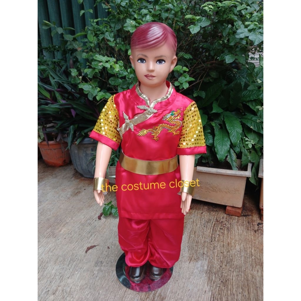 kungfu boy costume (kostum kungfu pria)
