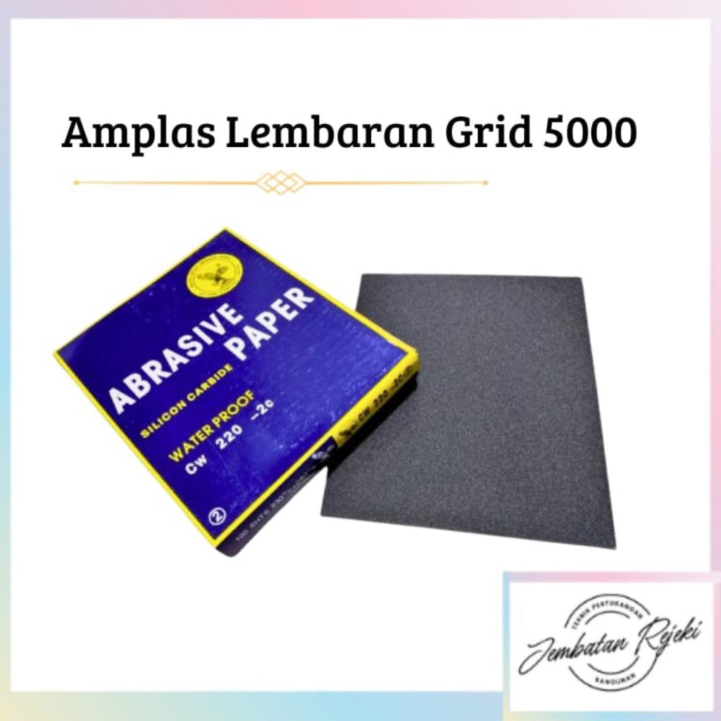 Amplas Duco / Abrasive Paper SLG Waterproof #5000 GERMANY STANDARD