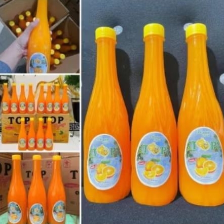 Sirup Top Orange 1 Dus (isi 12)