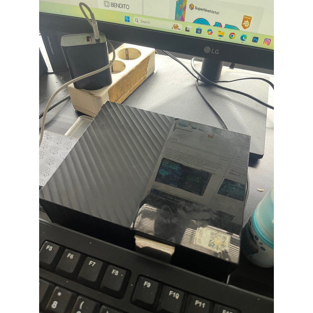 hdd second 2tb WD backup