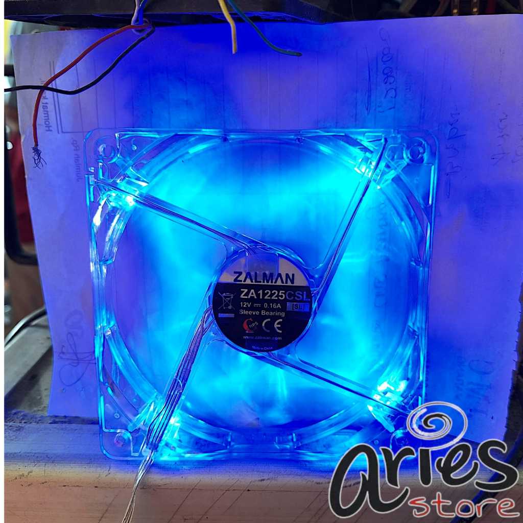 KIPAS 12 CM PLUS LED FAN DC 12V 12CM KIPAS PC