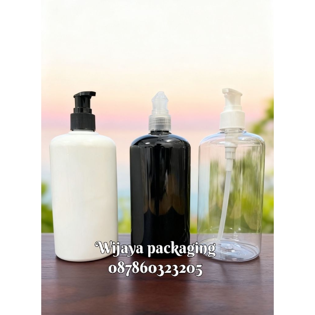 BOTOL 500 ML BENING PUMP