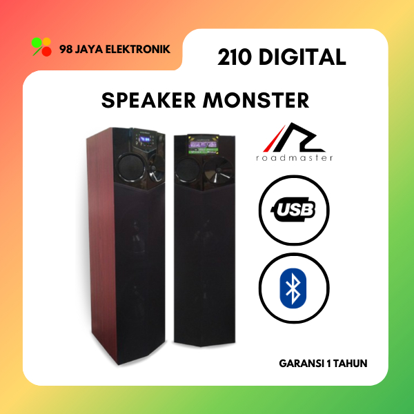 SPEAKER AKTIF ROADMASTER MONSTER 210 - DIGITAL SERIES GARANSI RESMI