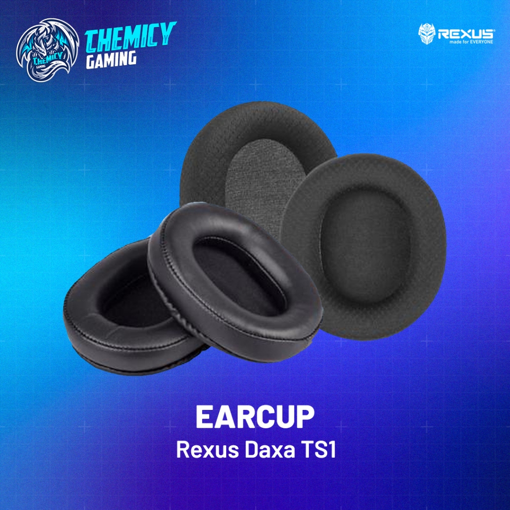 Earcup Rexus Daxa TS1 | TS-1 | TS 1 Earpads Ear Cushions Replacement