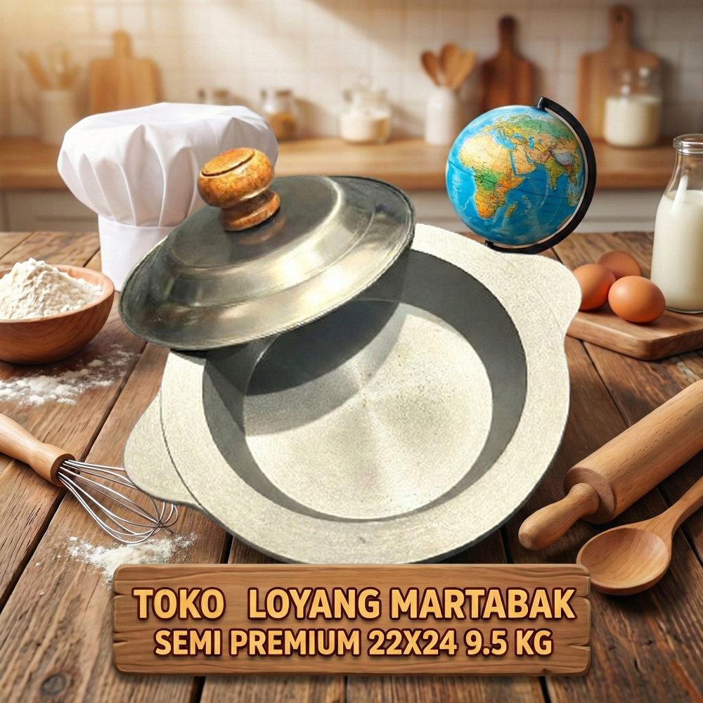 Cetakan Martabak Mini Baja Cor Asli Tebal Awet Toko Loyang Martabak
