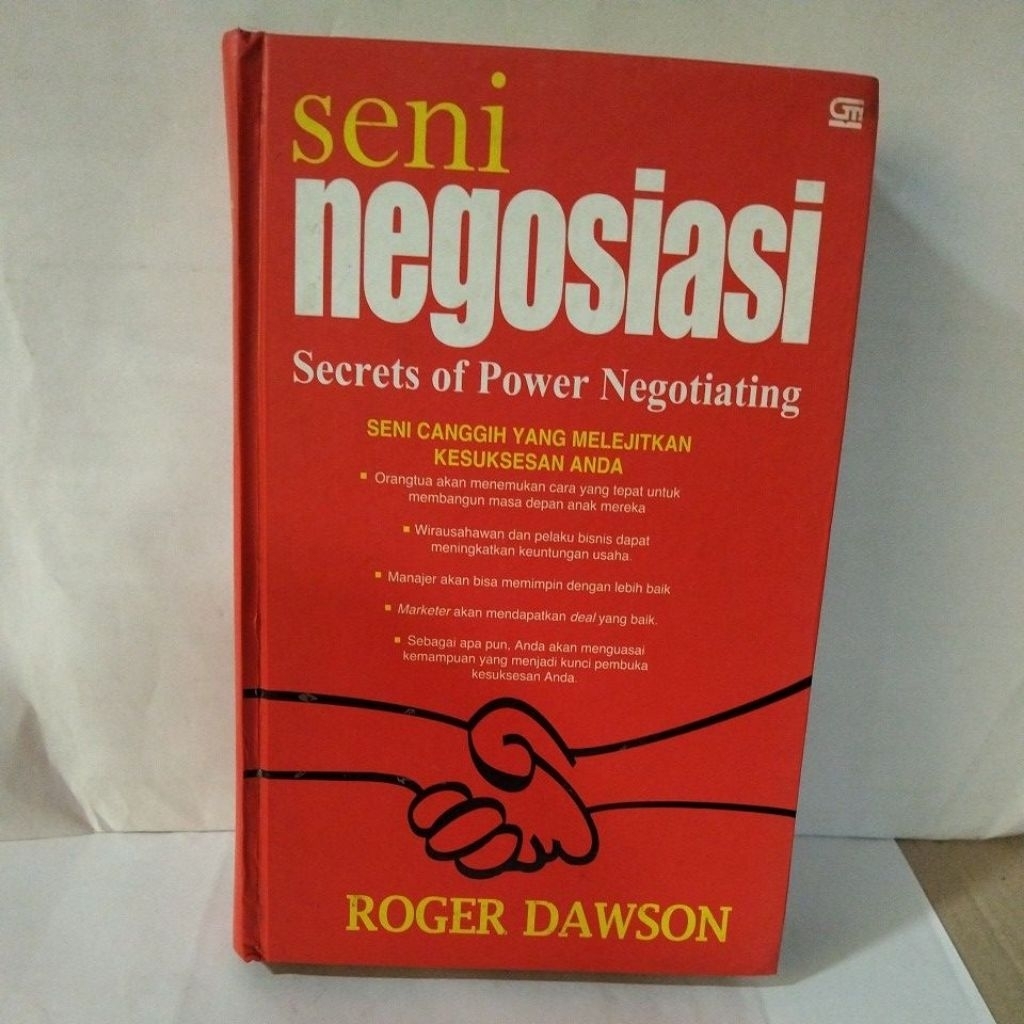 SENI NEGOSIASI - SECRET OF POWER NEGOTIATING