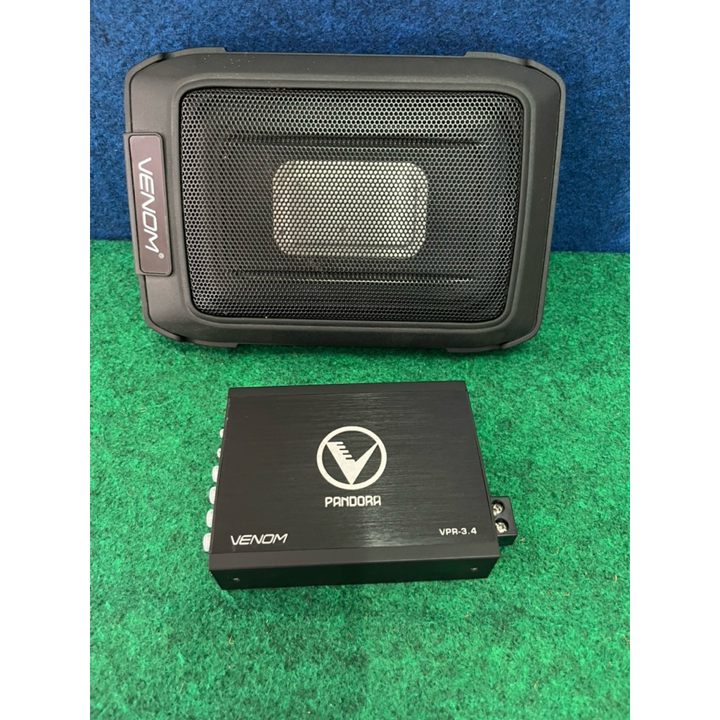 DSP venom pandora vpr 3.4 dan Subwoofer active venom vx 6.8 pb