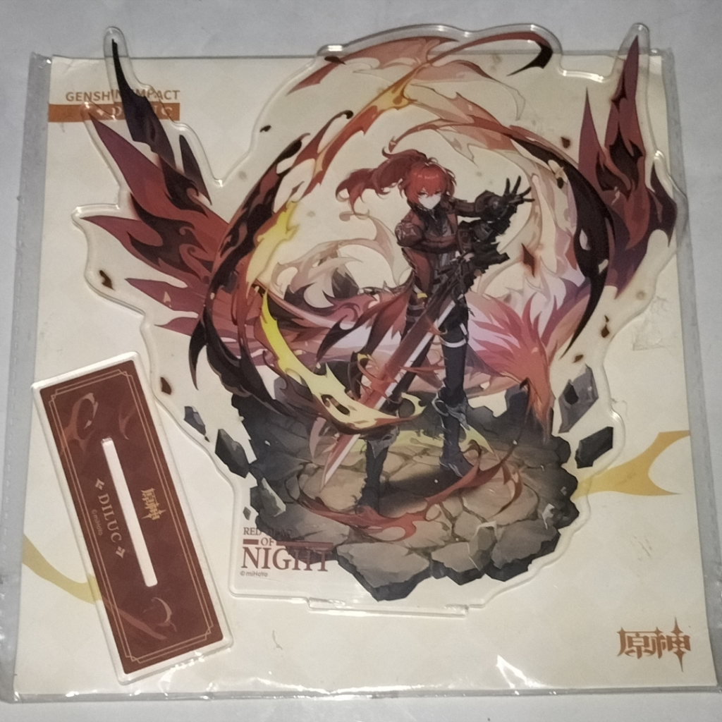 Genshin Diluc preloved