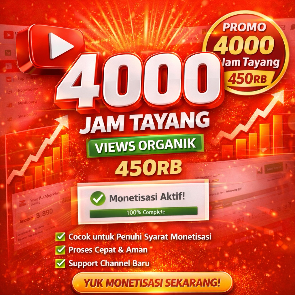 JAM TAYANG YT MONETISASI