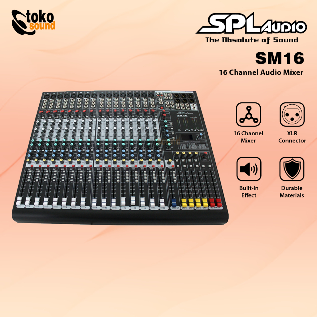 SPL Audio SM16 SM 16 - 16 Channel Mixer Analog
