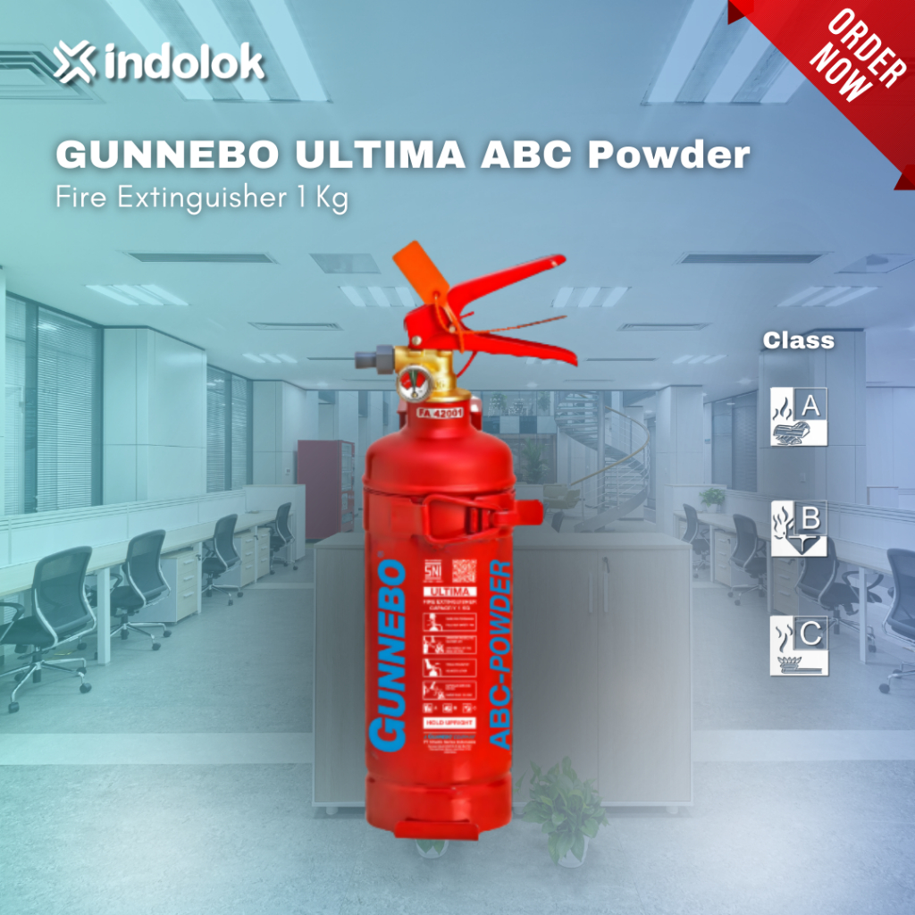 Gunnebo Extinguisher GUNNEBO Ultima ABC-90 UL EP-1 Powder