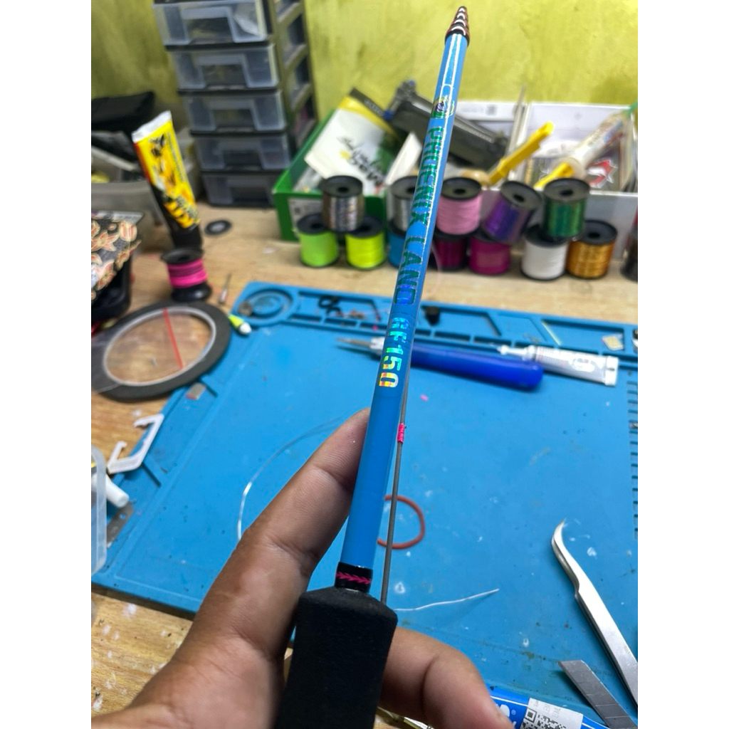 joran tegek phoenix land 150cm biru