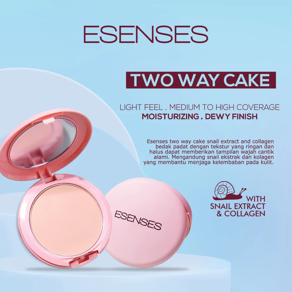 Esenses Two Way Cake Snail Collagen