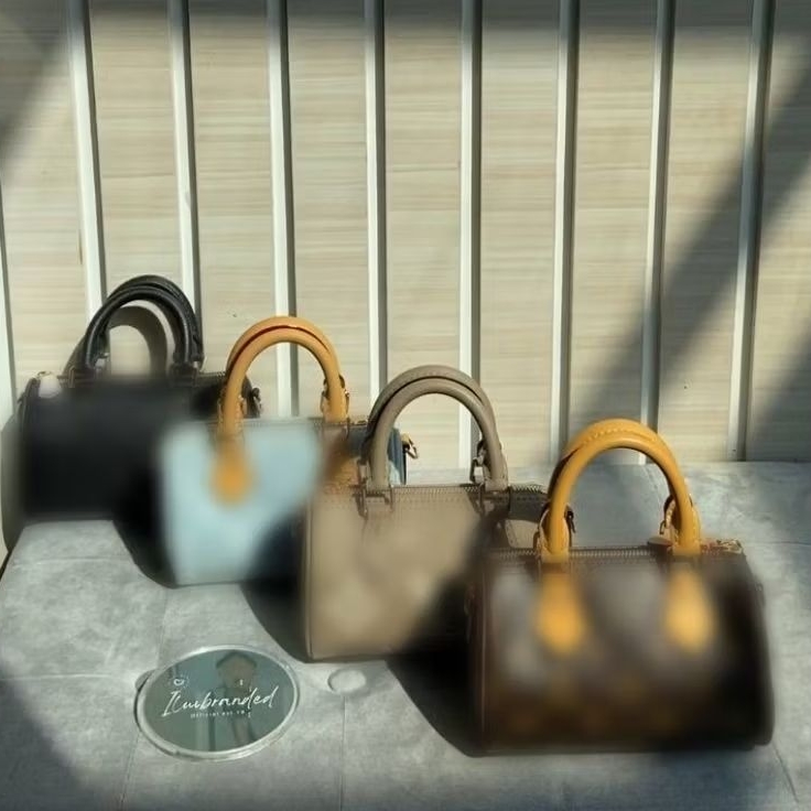 Nano Speedy Monogram/ Empreinte Leather/Calfskin Leather/Denim 16 Sling bag / Hand bag