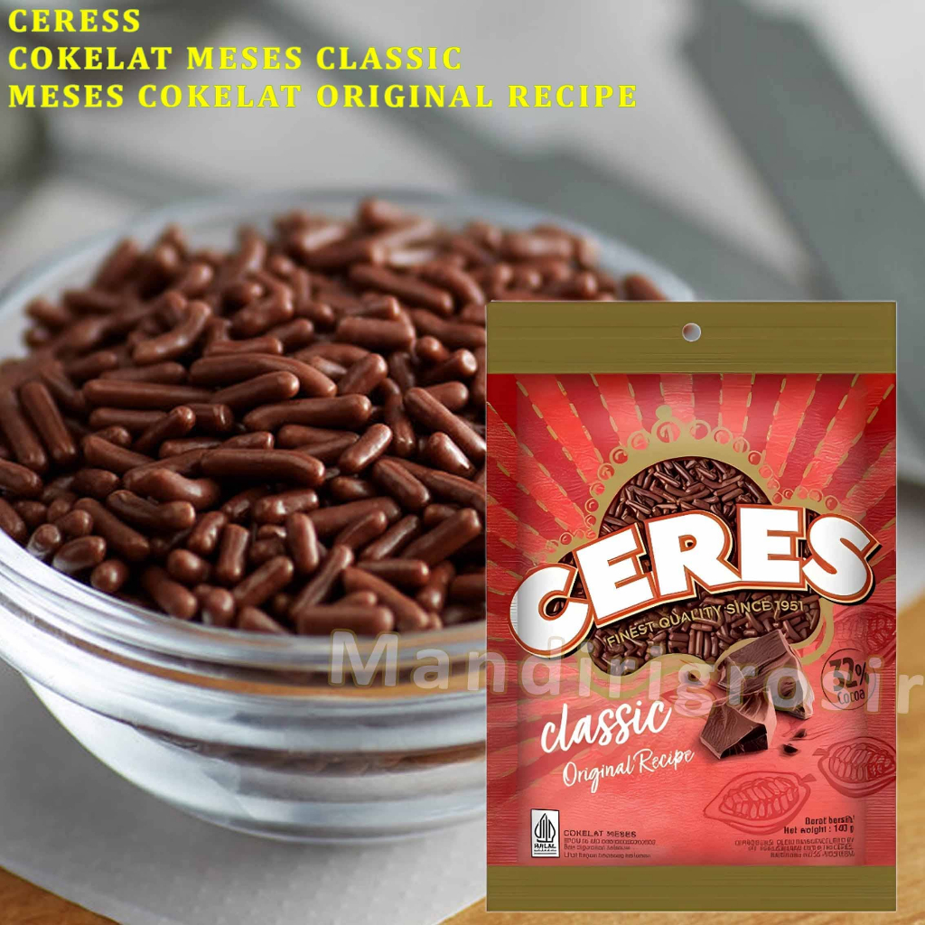 Cokelat Meses Classic * Ceres * Cokelat Meses Classic Original Recipe * 140gr