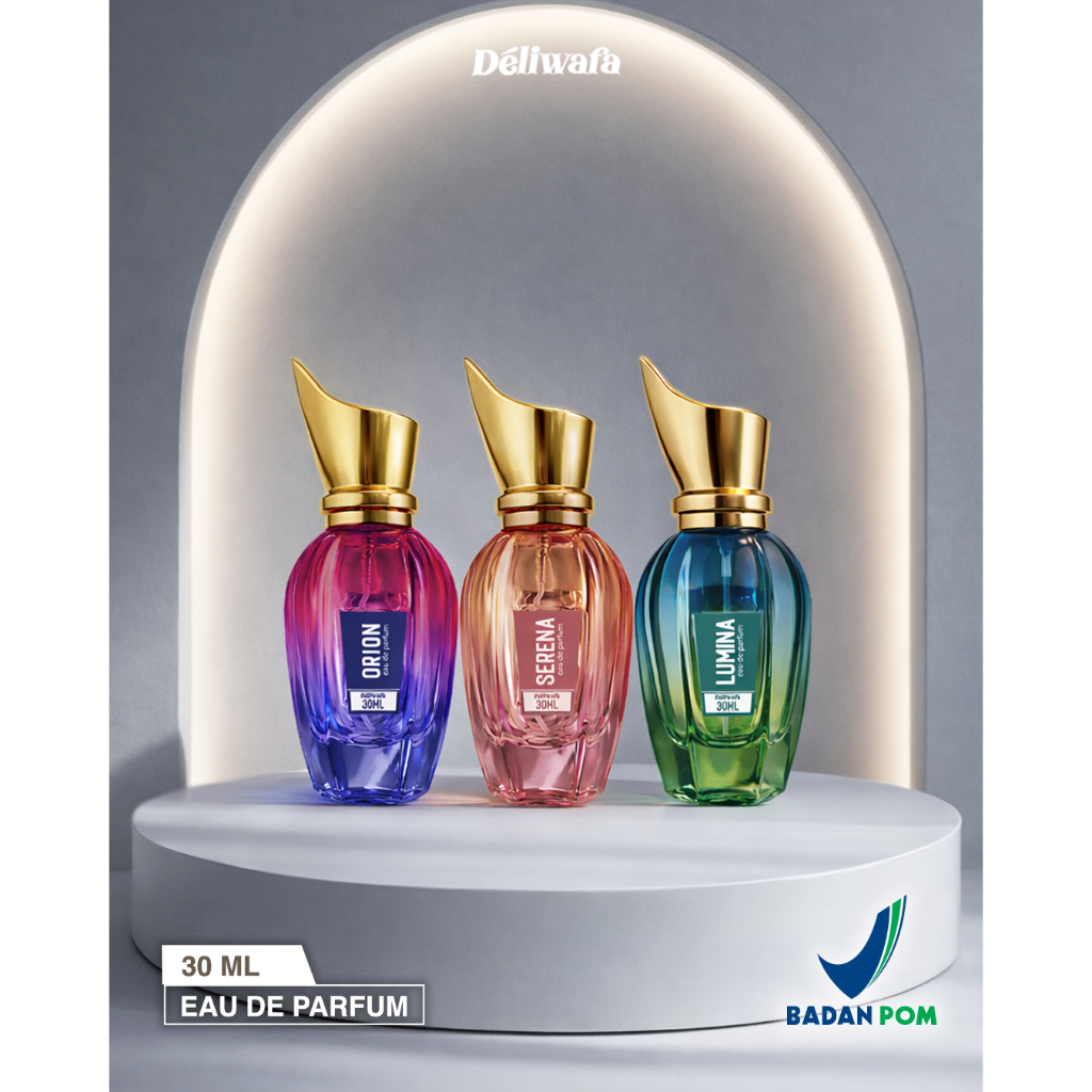 Deliwafa - Eksklusif Eau De Parfum (EDP) 30 ML  | Unisex | Perfume Wanita Pria