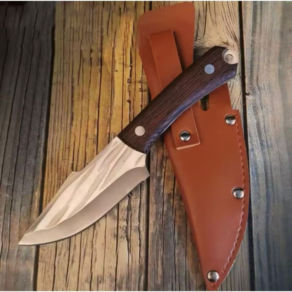 PISAU TULANG PISAU SURVIVAL PISAU DAPUR SUPER TAJAM IMPORT