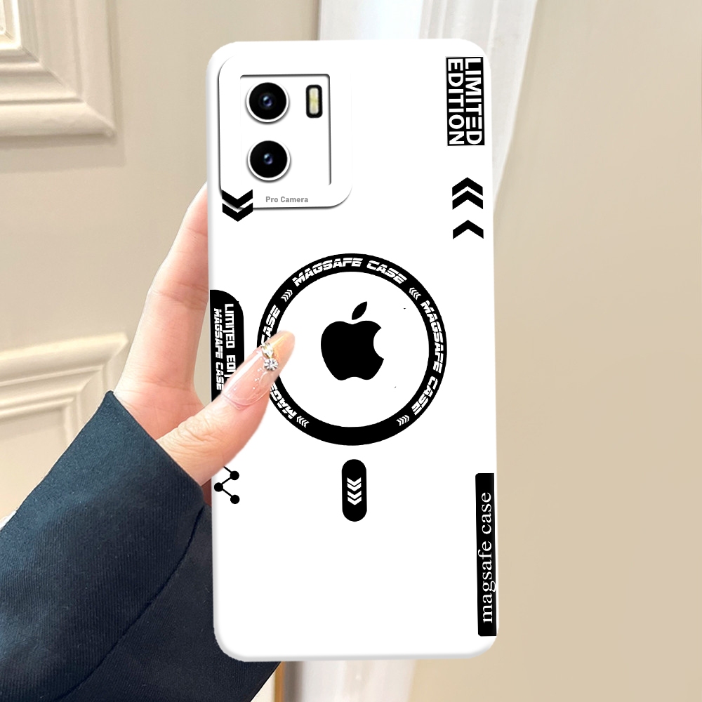 MURNI CASE VIVO Y15S / Y01 PREMIUM MAGSAFE RING IPHONE FASHION CASE - Softcase Silikon Softcase Tren