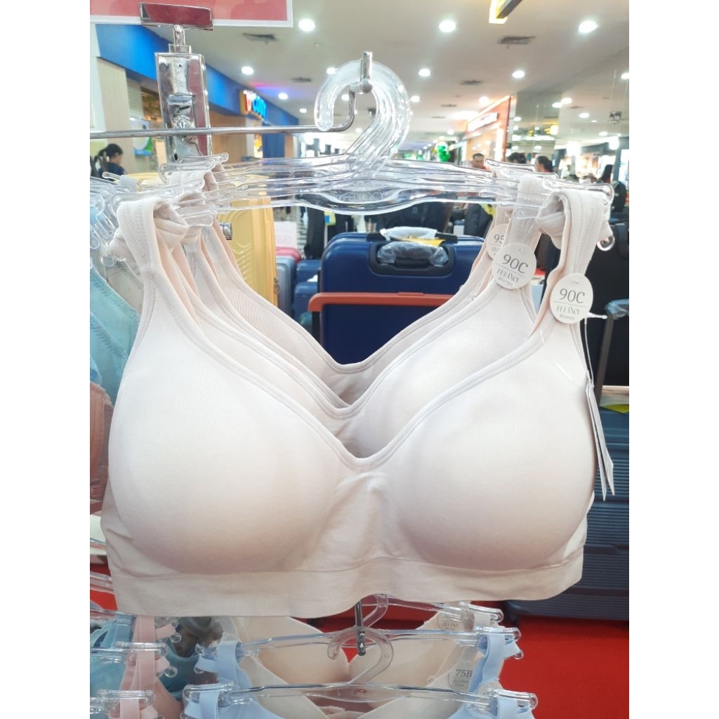 FELANCY BRA TANPA KAWAT//FULL CUP//BIG SIZE BRA WANITA ORIGINAL