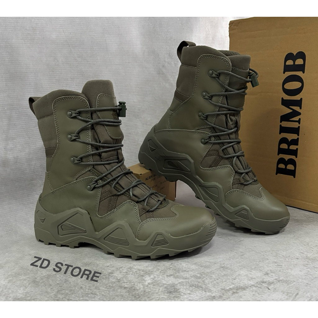 Sepatu PDL TACTICAL HIJAU BRIMOB JATAH 2025/Sepatu PDL HIJAU BRIMOB 2025
