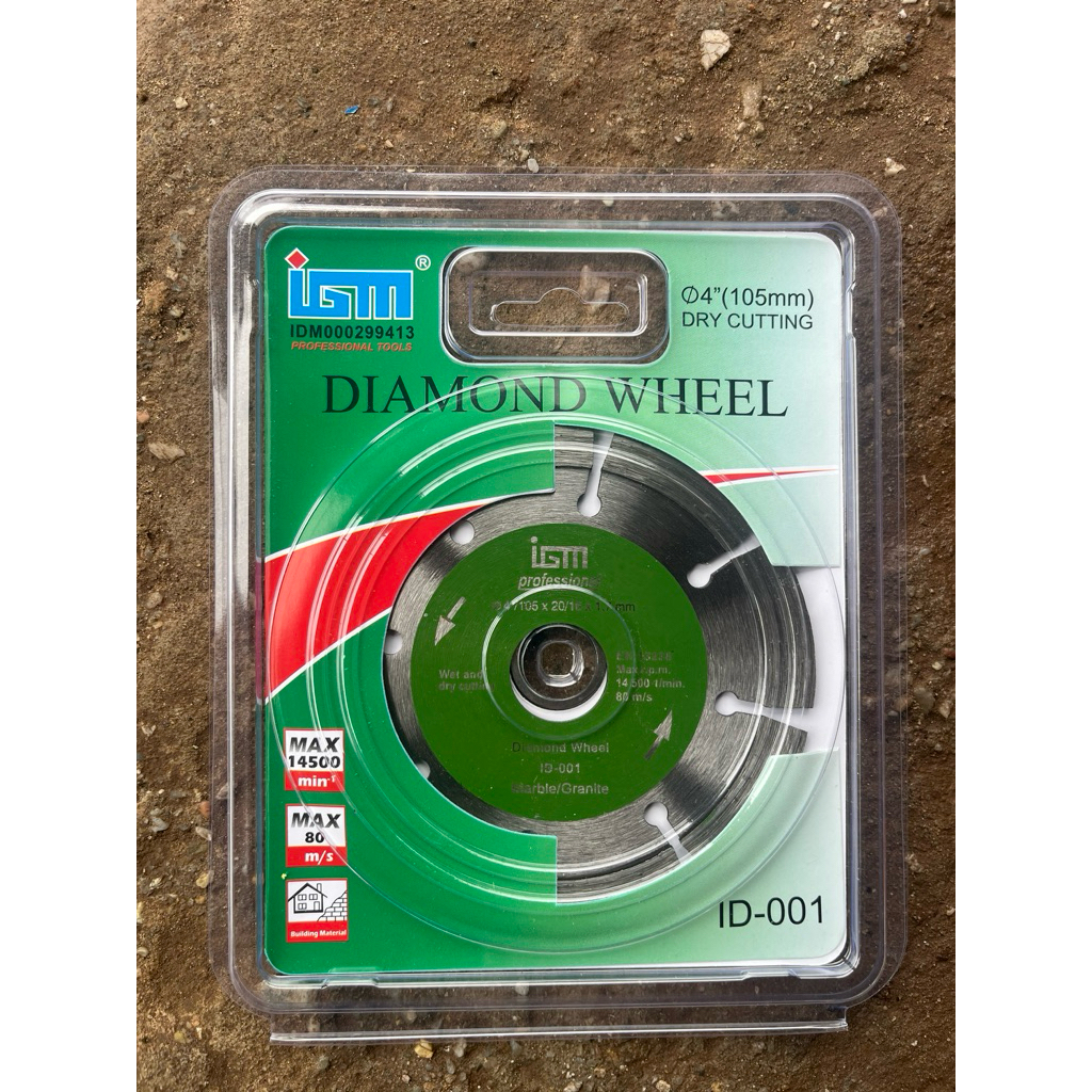 Mata Potong igm 4-3/8" / Mata Potong Keramik / Diamond Wheel 4"