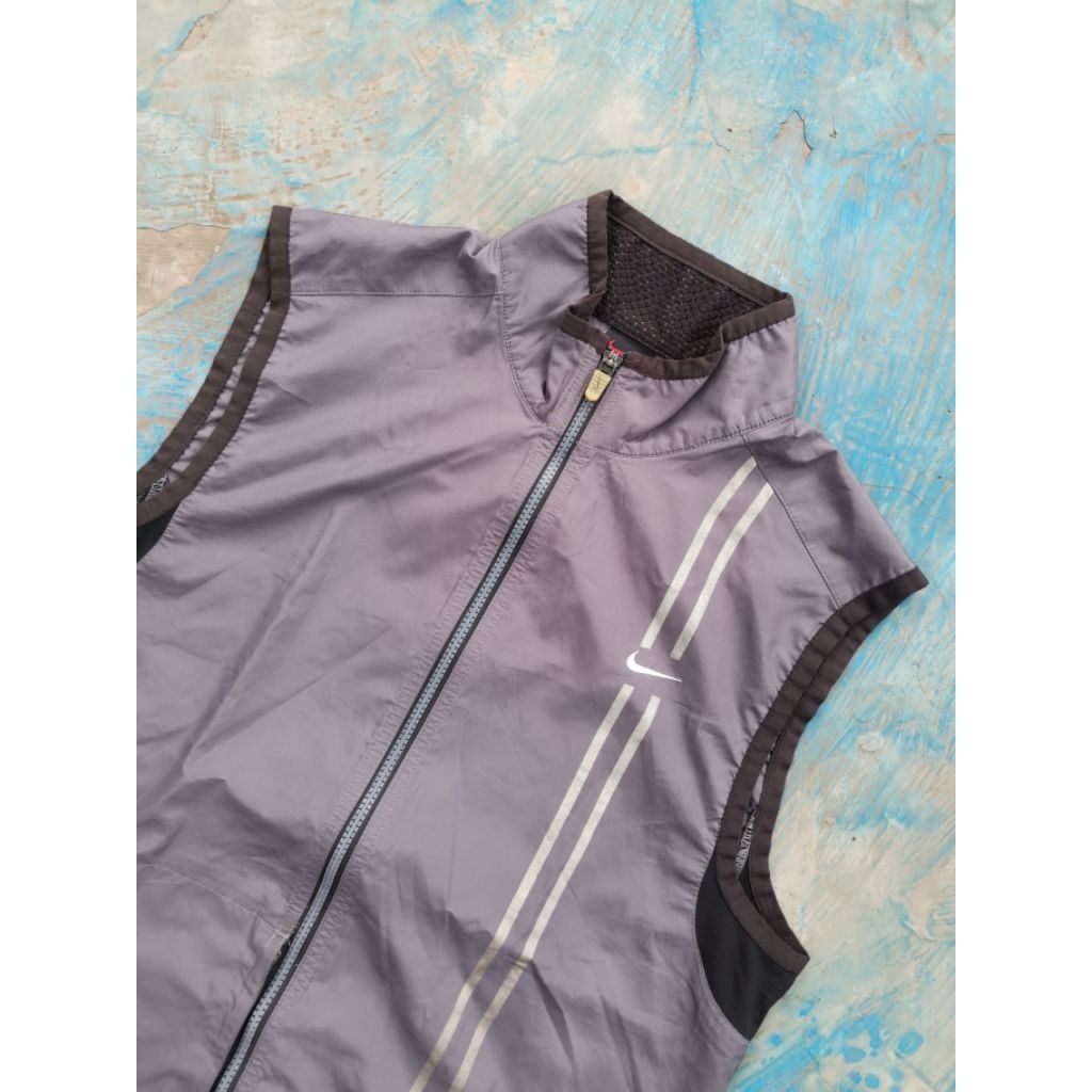 Vest Running Nike ory | Logo Bordir | Vest Bersepeda