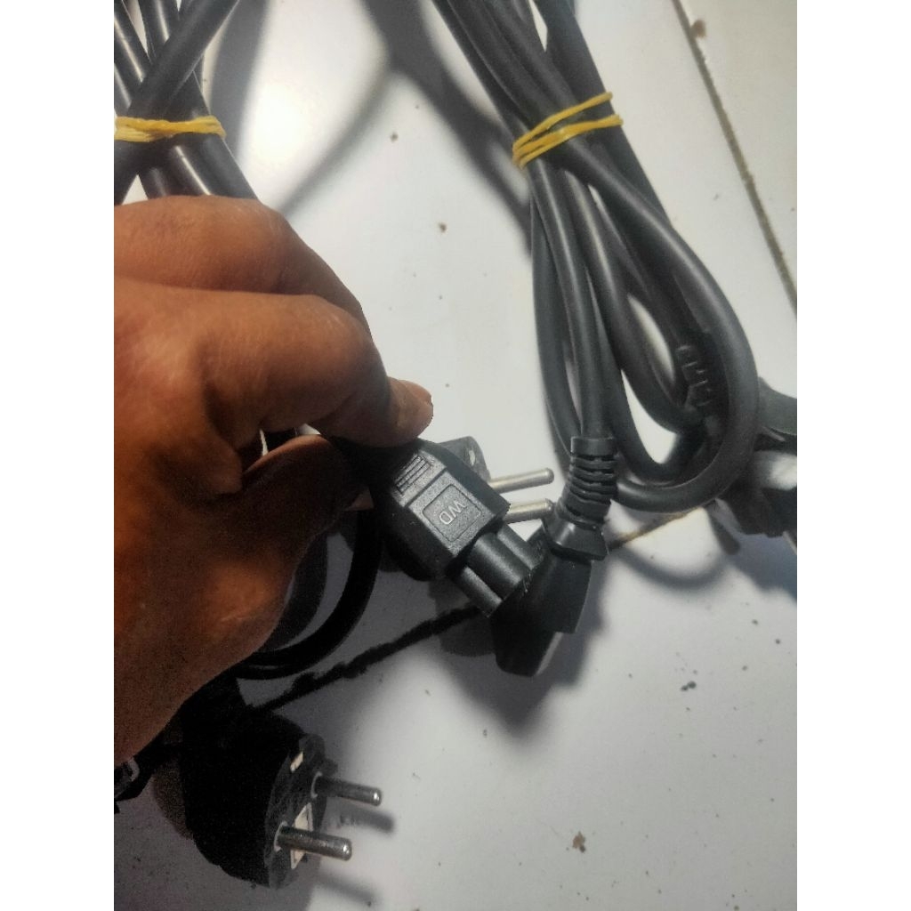 kabel power AC buat laptop komputer dan printer