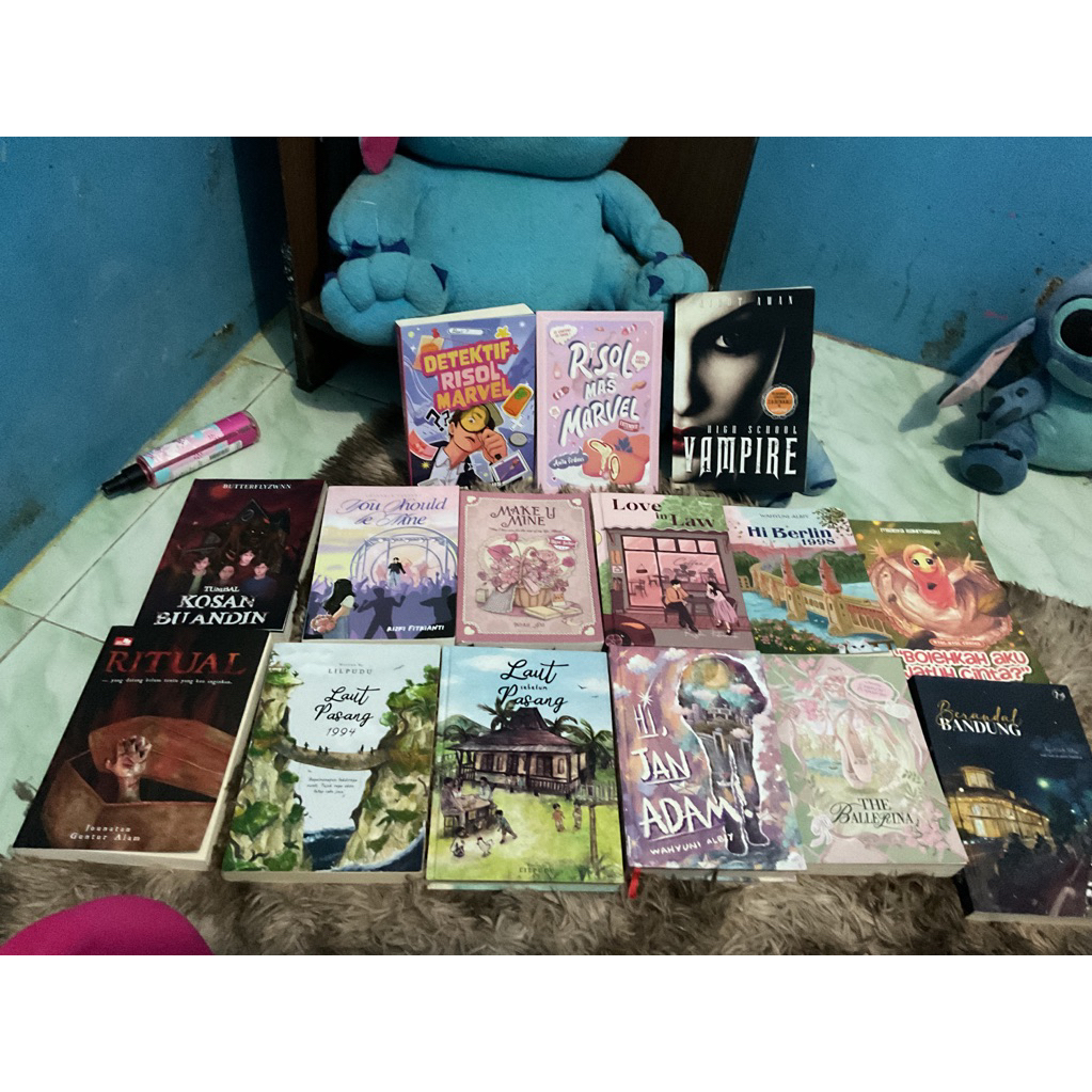 preloved novel laut pasang sc