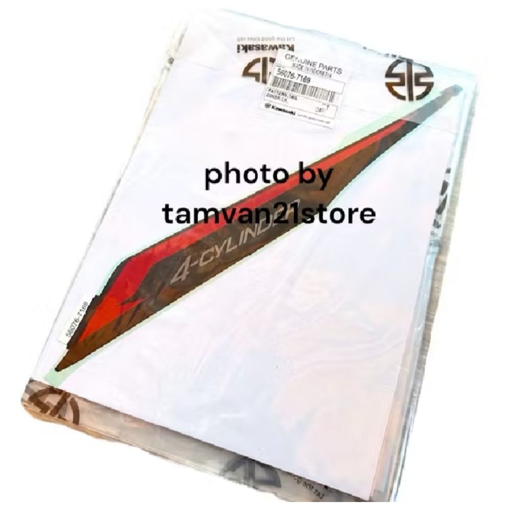 STRIPING 4 CLYNDER KAWASAKI ZX25R ABS SE