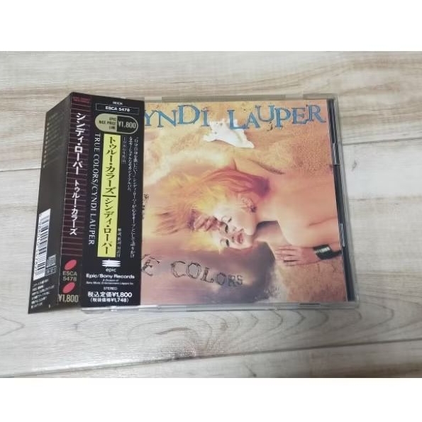 CYNDI LAUPER true colors JAPAN OBI